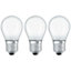 Osram LED Golfball 4.8W E27 Dimmable Warm White Opal (3 Pack)