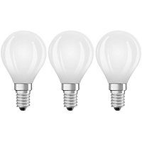 Osram LED Golfball 6.5W E14 Dimmable Parathom Pearl Warm White (60W Eqv) (3 Pack)