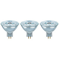 Osram LED MR16 Bulb 4.9W GU5.3 12V Dimmable Parathom Cool White (3 Pack)