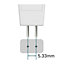 Osram LED MR16 Bulb 4.9W GU5.3 12V Dimmable Parathom Cool White (3 Pack)