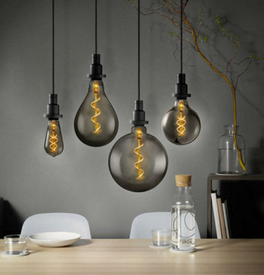 Osram LED ST64 4W E27 Vintage 1906 Extra Warm White Smoke (3 Pack)