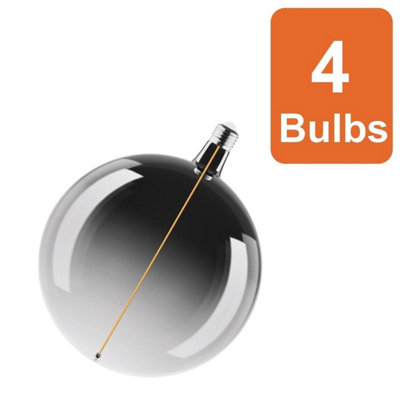 Osram Vintage 1906 Big Globe 200 10 Magnetic DIM Lamp 4.8W 818 Smoke ...