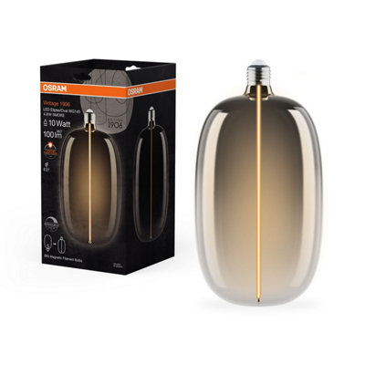 Osram Vintage 1906 Big Magnetic Filament Bulbs LED Elipse Oval WG145 4 ...