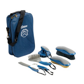 Oster Seven Piece Horse Grooming Kit Blue (One Size)