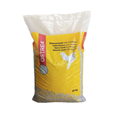 Ostrea Bird Sand with Oystershell 20kg