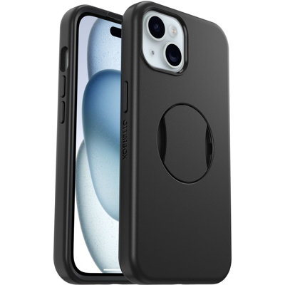 OtterBox OtterGrip Symmetry Case Apple iPhone 13/14/15 Black - 5