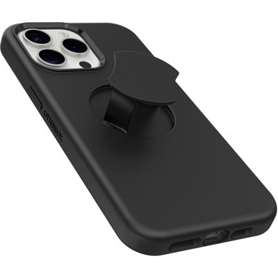 OtterBox OtterGrip Symmetry Case Apple iPhone 15 P-Max Black - 4
