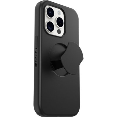 OtterBox OtterGrip Symmetry Case Apple iPhone 15 Pro Black