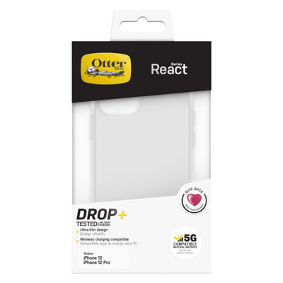 OtterBox React Case for  Apple iPhone 12/12 Pro Clear - 7