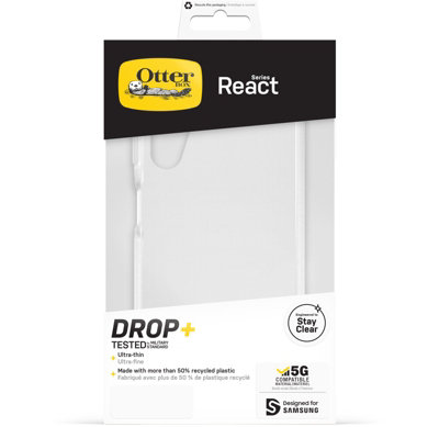 OtterBox React Case for Samsung Galaxy A14 5G Clear - 5