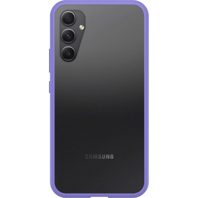 Otterbox React Case for Samsung Galaxy A34 5G Purple Clear