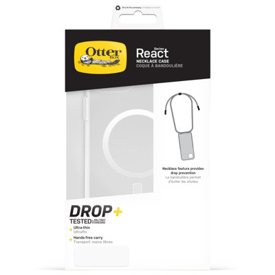 OtterBox React NecklaceMag CS Apple iPhone 14+/15+ Clear - 4