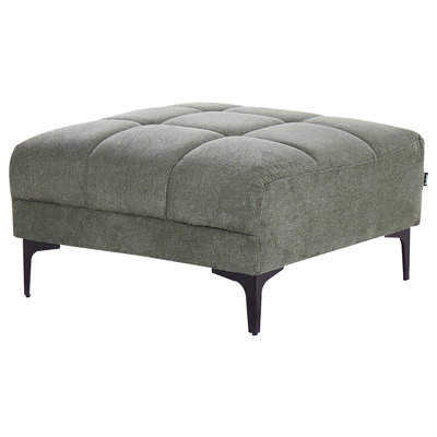 Ottoman ALNES Fabric Dark Green