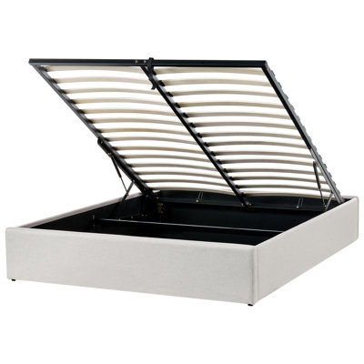 Photo inspiration: Picture Idea: Ottoman Bed Without Headboard Fabric Dinan 140 X 200 Cm