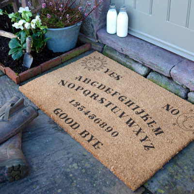Ouija Board Coir Doormat (90 x 60cm)