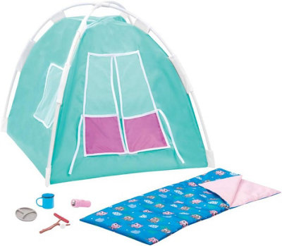 Our Generation Camping Nights Tent & Accessories Set For 18'' Dolls