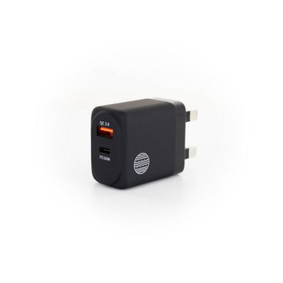 Our Pure Planet 30W USB-A + USB-C WALL CHARGER (UK PORT)