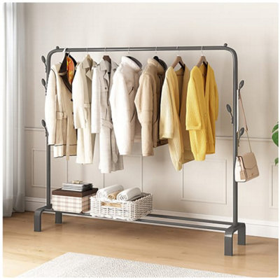 OurHouse 150cm Single Clothes Rail Price Comparisons | Compare The Build