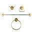 OurHouse SR25200 4pc Fittings Brass