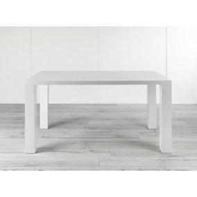 OUT & OUT Alexandra White Dining Table 150cm