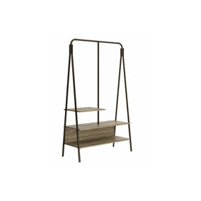 OUT & OUT Ashton Clothing Rack 100cm- Gold