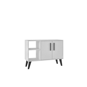 OUT & OUT Aspen White Sideboard- 2 Doors
