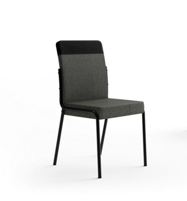 OUT & OUT Carmen Dining Chair- Black- Set of 2