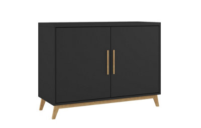 OUT & OUT Dakota Sideboard- Black | DIY at B&Q