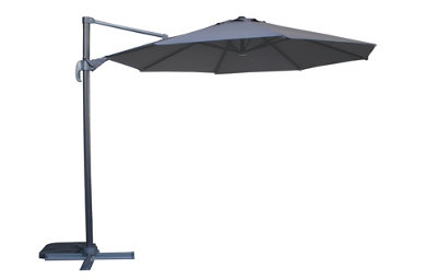 OUT & OUT Havana Parasol in Grey