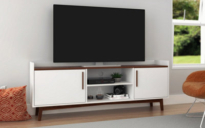OUT & OUT Nova White TV Unit - 150cm