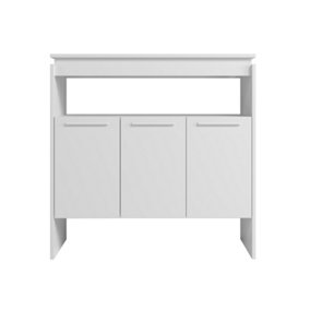 OUT & OUT Olsen Sideboard with 3 Doors 90cm- White