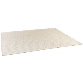 OUT & OUT Outdoor Rug- Beige Diamond 274X400cm