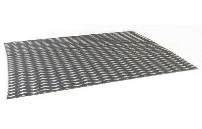 OUT & OUT Outdoor Rug- Grey Chevron 274X400CM