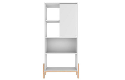 OUT & OUT Phoenix White Bookshelf- Storage Solution