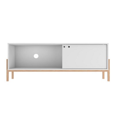 OUT & OUT Phoenix White TV Unit - 140cm