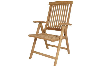 OUT & OUT Taryn - Folding Outdoor Dining Chair- Teak
