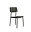 OUT & OUT Thalia Dining Chair in Black- Set of 2