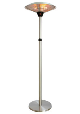 OUT & OUT Verona 1500w Tall Electric Patio Heater DIY at B&Q