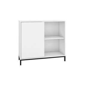 OUT & OUT Vola White 90cm Sideboard with 1 Door