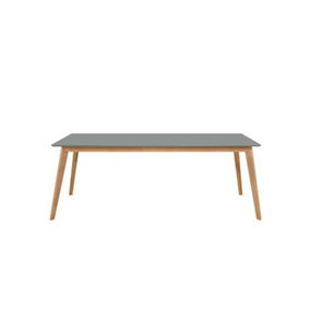 OUT & OUT York Dining Table Grey- 200cm