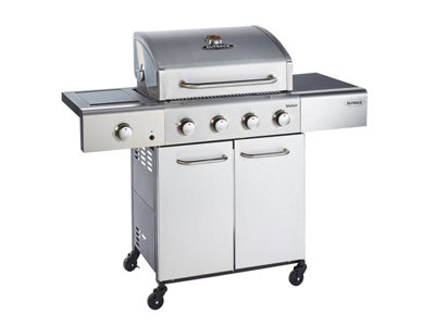 Outback Meteor 4 Burner Stainless Steel Gas BBQ DIY at B Q