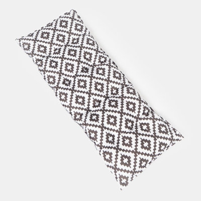 Outdoor 2 Seater Patterned Bench Cushion Garden Furniture Seat - 4