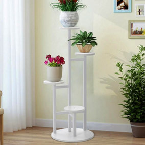 Outdoor 4 Tiered Garden Flower Stand Plant Stand 46cm Dia x 100cm H