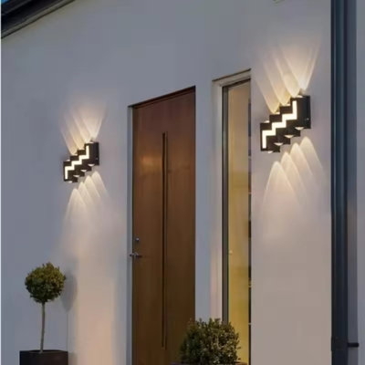 Outdoor Aluminum Wall Lamp Waterproof LED Lighting Up and Down