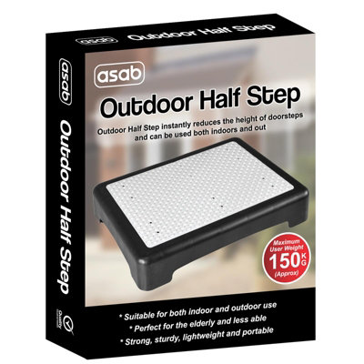 Outdoor Anti-Slip Half Step Stool - 3