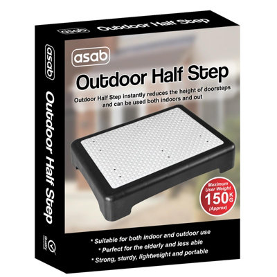 Outdoor Anti-Slip Half Step Stool