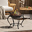 Outdoor Burning Steel BBQ Grill Fire Pit Bowl