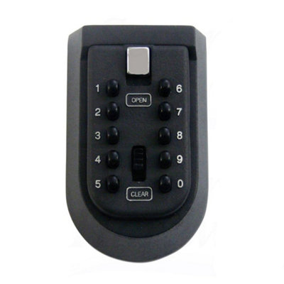Outdoor Combination Key Safe Box Wall Mounted Spare Keys Holder