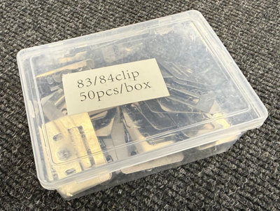 Outdoor Composite Wall Panel Clips Pack of 50 Hidden Fixing Clips for ...