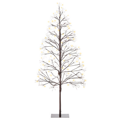Outdoor Decoration LED LONKARI Tree 150 cm Brown